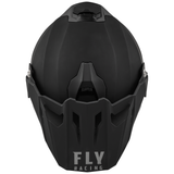 Fly Racing Trekker Solid Helmet - Matte Black