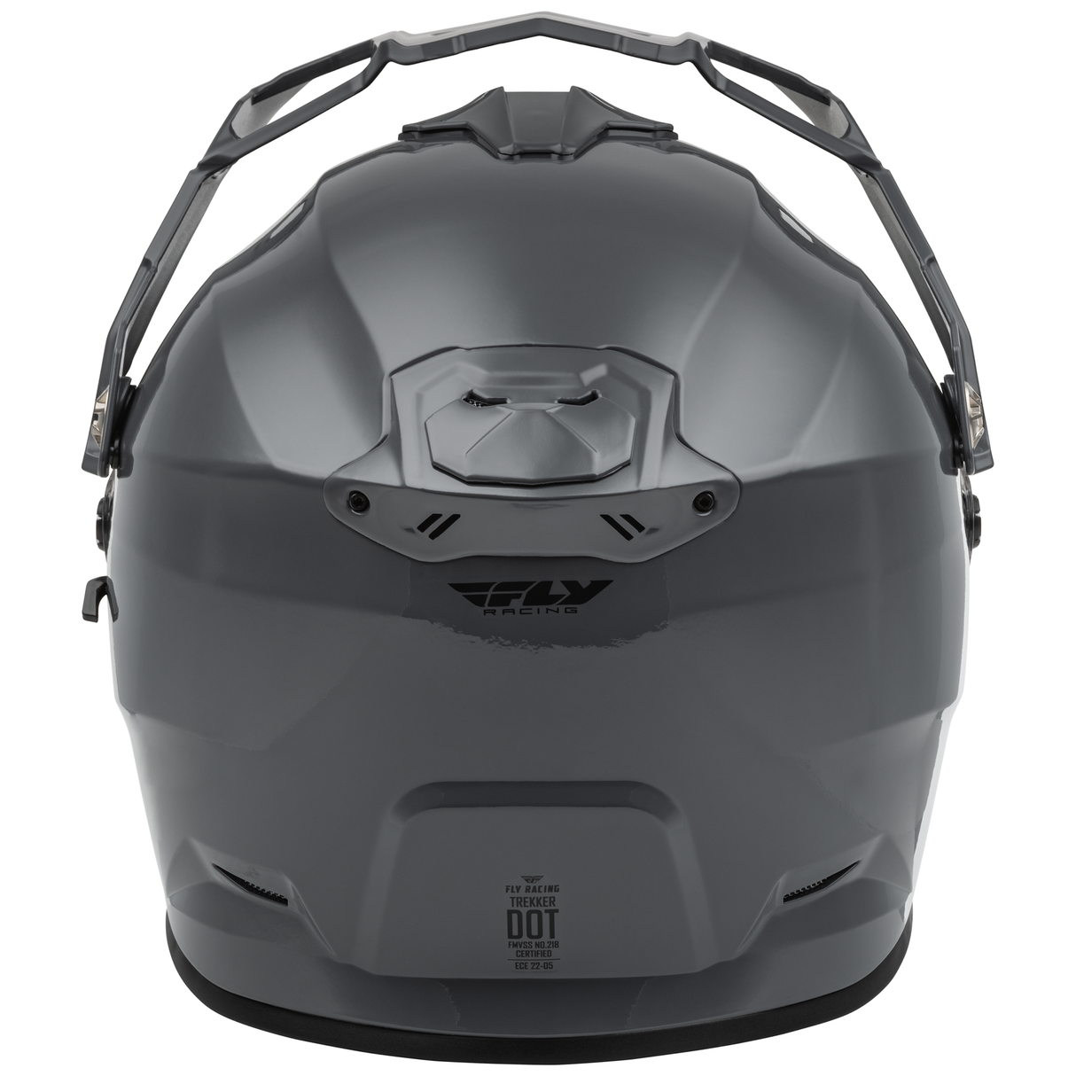 Fly Racing Trekker Solid Helmet - Grey