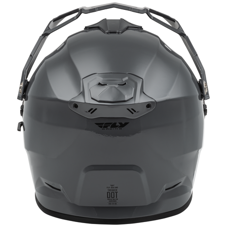 Fly Racing Trekker Solid Helmet - Grey