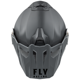 Fly Racing Trekker Solid Helmet - Grey