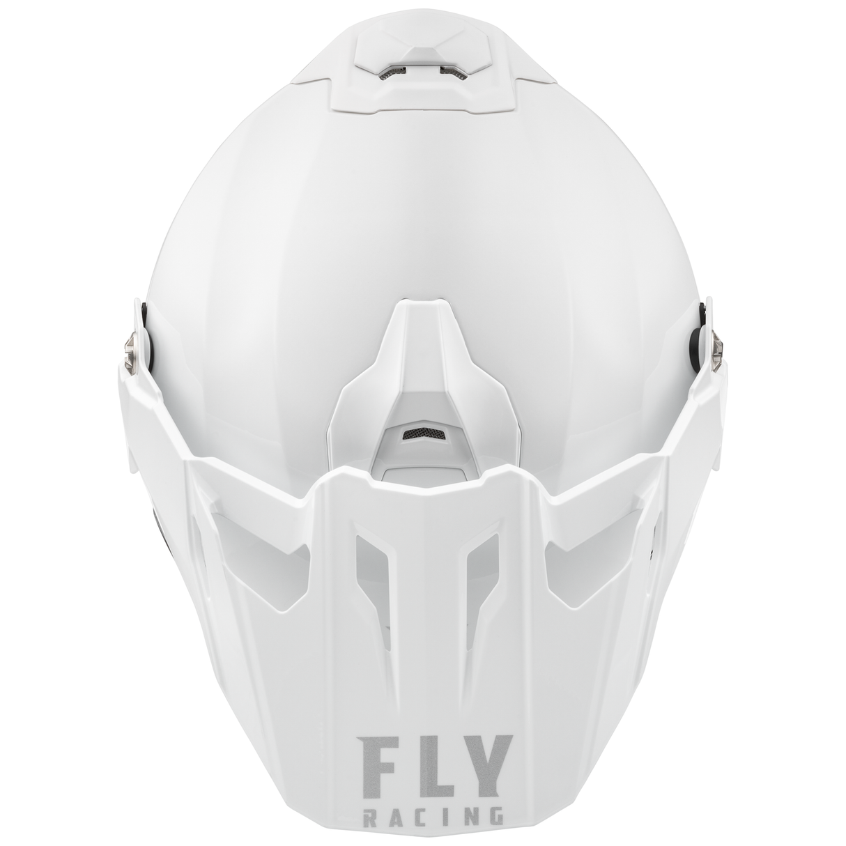 Fly Racing Trekker Solid Helmet - White