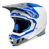 Fly Racing Formula CC Glide Helmet - Blue/Light Grey/Grey