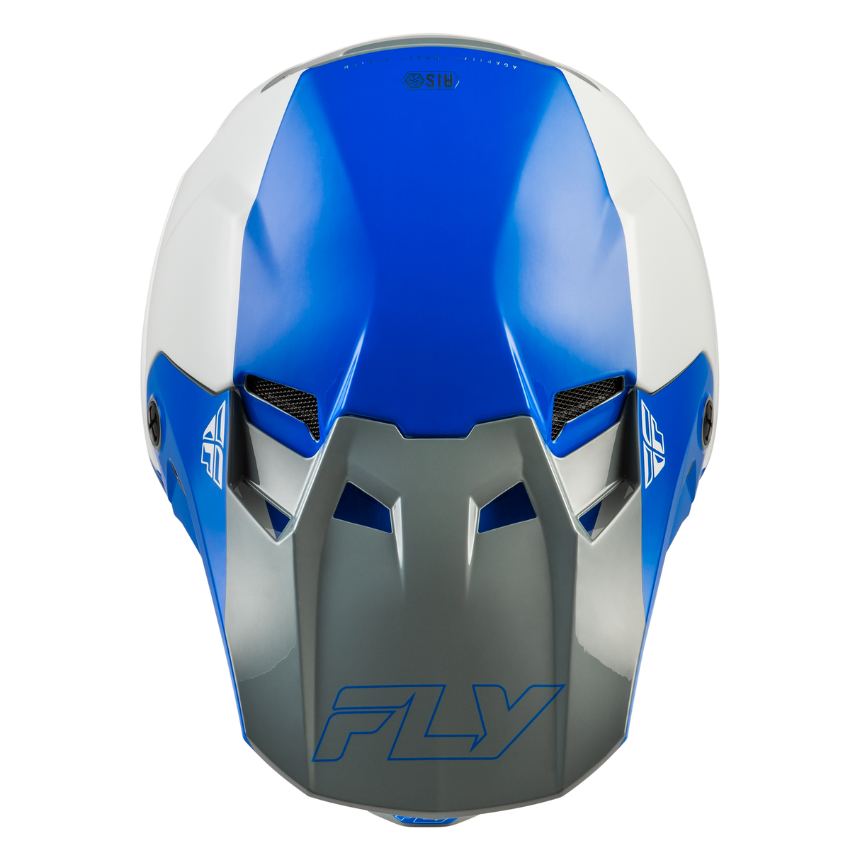 Fly Racing Formula CC Glide Helmet - Blue/Light Grey/Grey