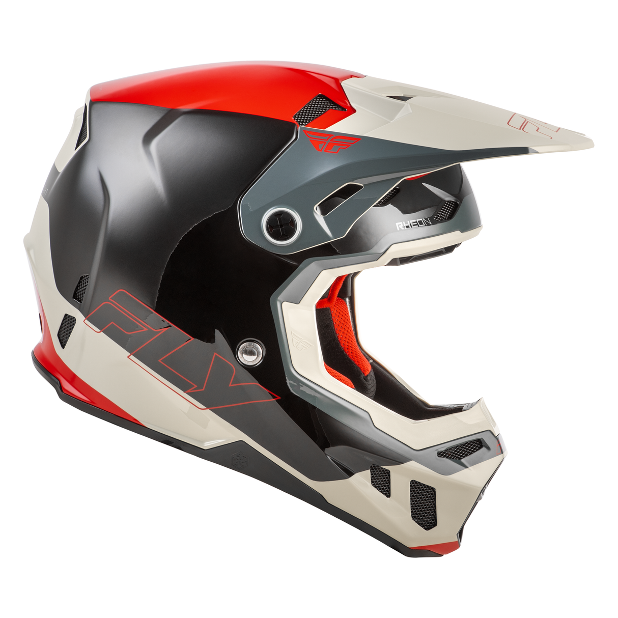 Fly Racing Formula CC Glide Helmet - Black/Red/Grey