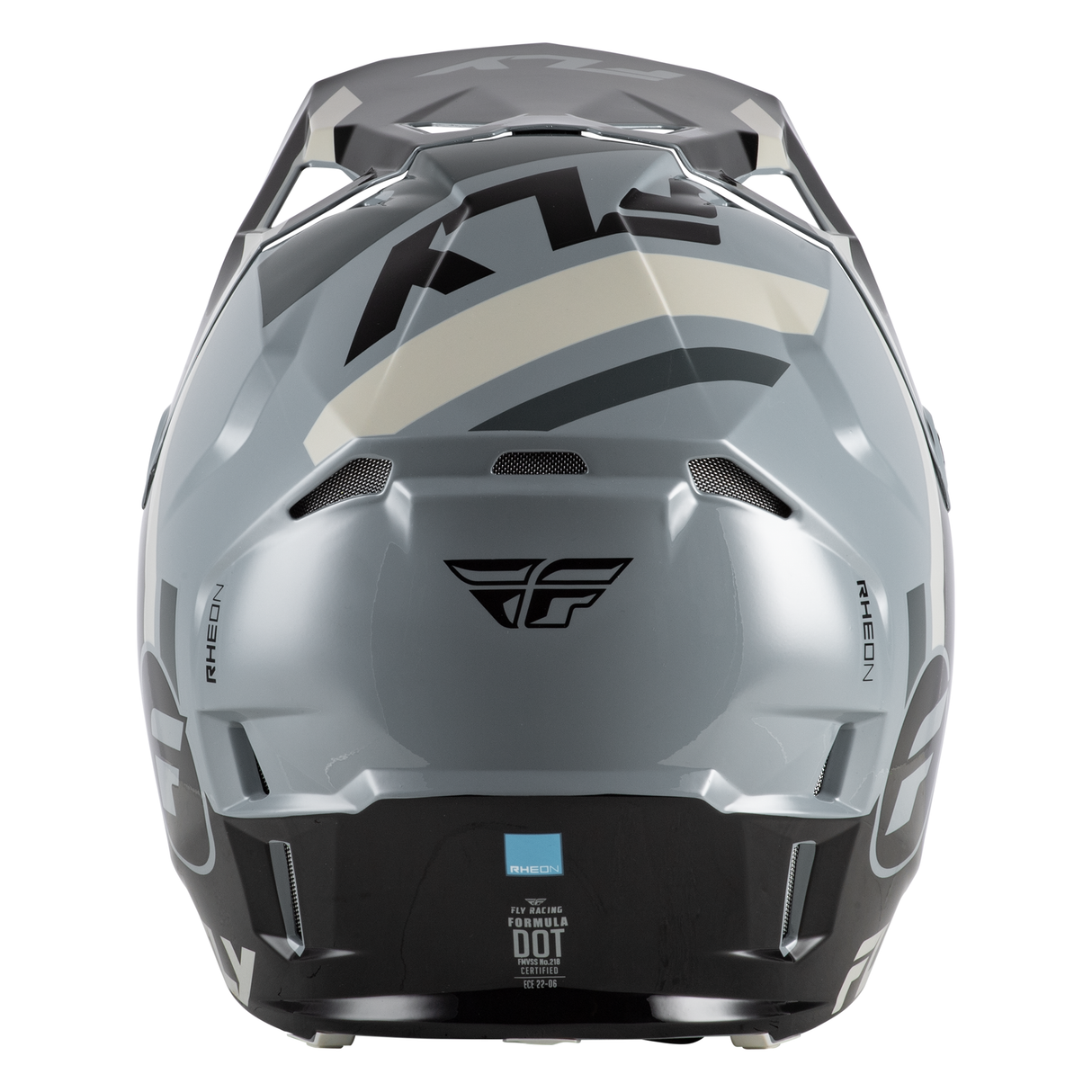 Fly Racing Formula CP Seal Helmet - Black/Grey/Light Grey