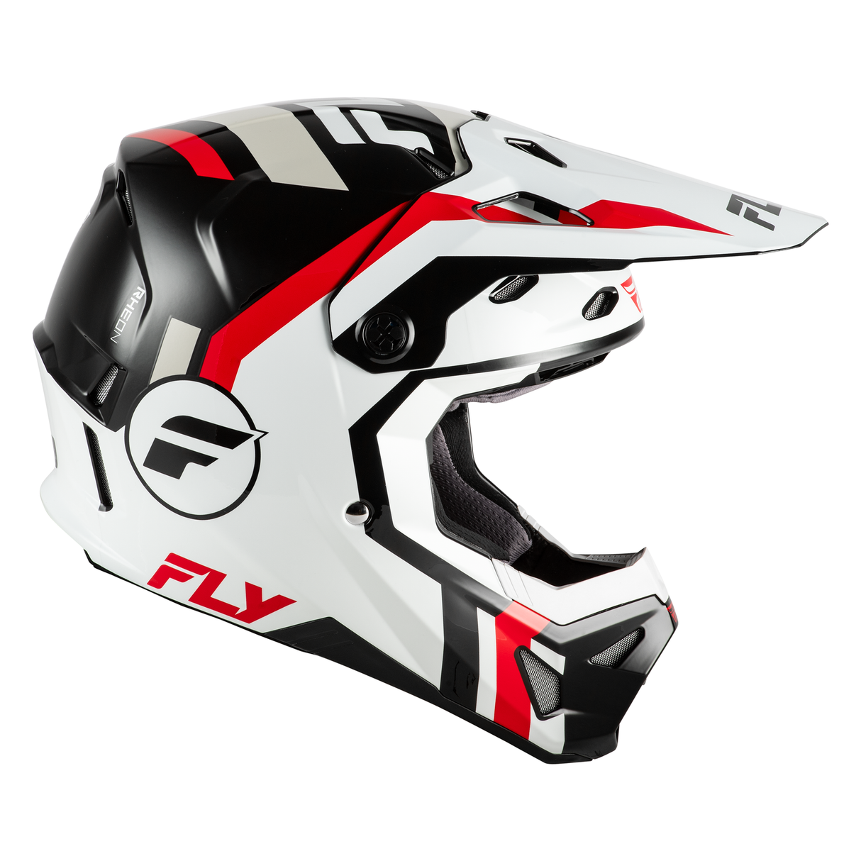 Fly Racing Formula CP Seal Helmet - White/Black/Red