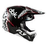 Fly Racing Formula CP DBK Helmet - Black/White/Red