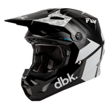 Fly Racing Formula CP DBK Helmet - Black/White/Grey