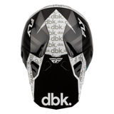 Fly Racing Formula CP DBK Helmet - Black/White/Grey