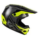 Fly Racing Kinetic Crest Helmet - Grey/Black/Hi-Vis