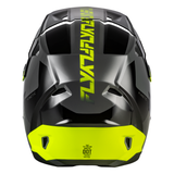 Fly Racing Kinetic Crest Helmet - Grey/Black/Hi-Vis