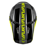 Fly Racing Kinetic Crest Helmet - Grey/Black/Hi-Vis