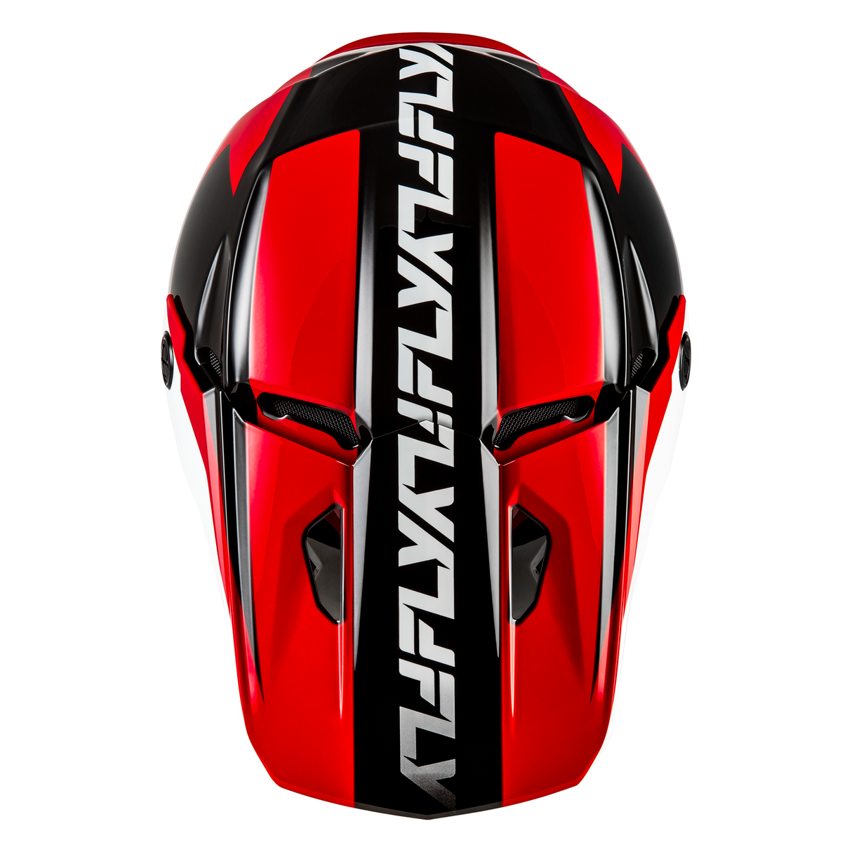 Fly Racing Kinetic Crest Helmet - Red/Black/White
