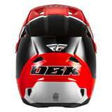 Fly Racing Kinetic DBK Helmet - Black/Red/Grey