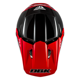 Fly Racing Kinetic DBK Helmet - Black/Red/Grey
