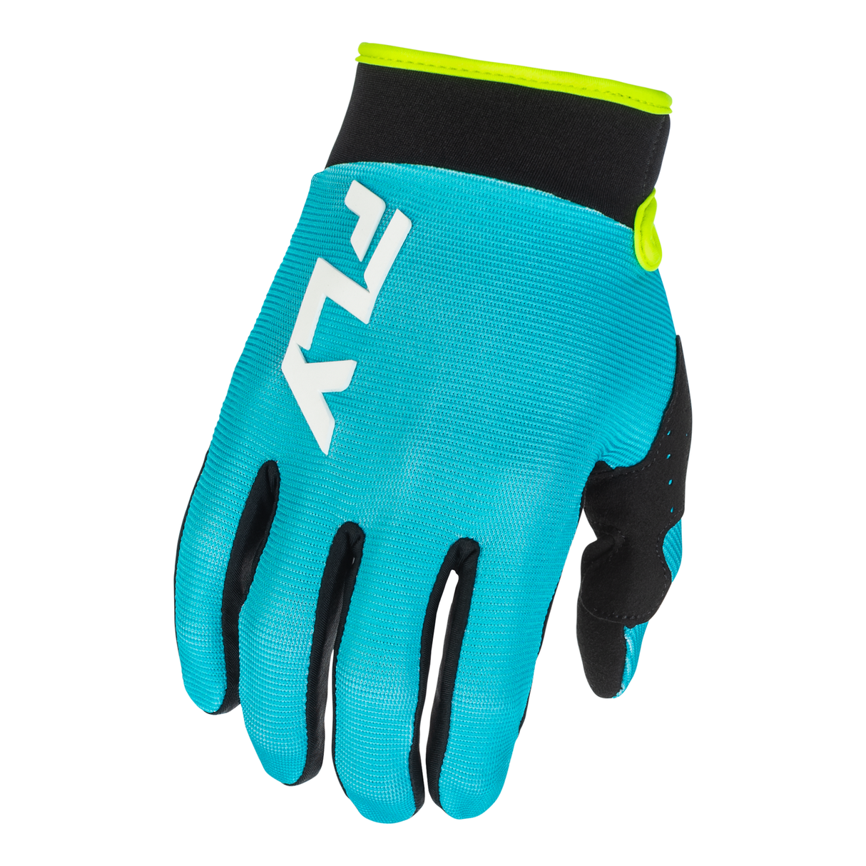 F-16 2026 Gloves - Aqua/Black/White
