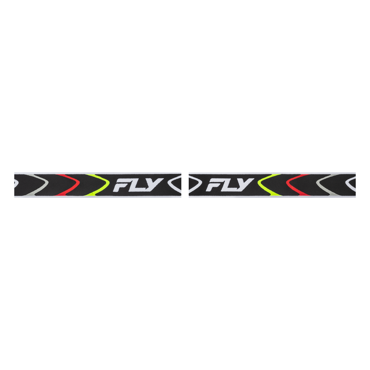 Fly Racing Zone Goggle - Black/White Black Mirror/Smoke Lens