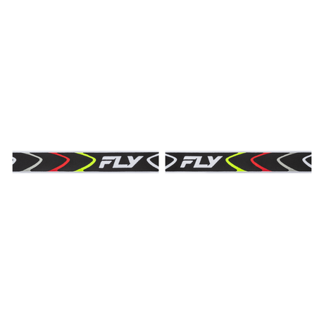 Fly Racing Zone Goggle - Black/White Black Mirror/Smoke Lens