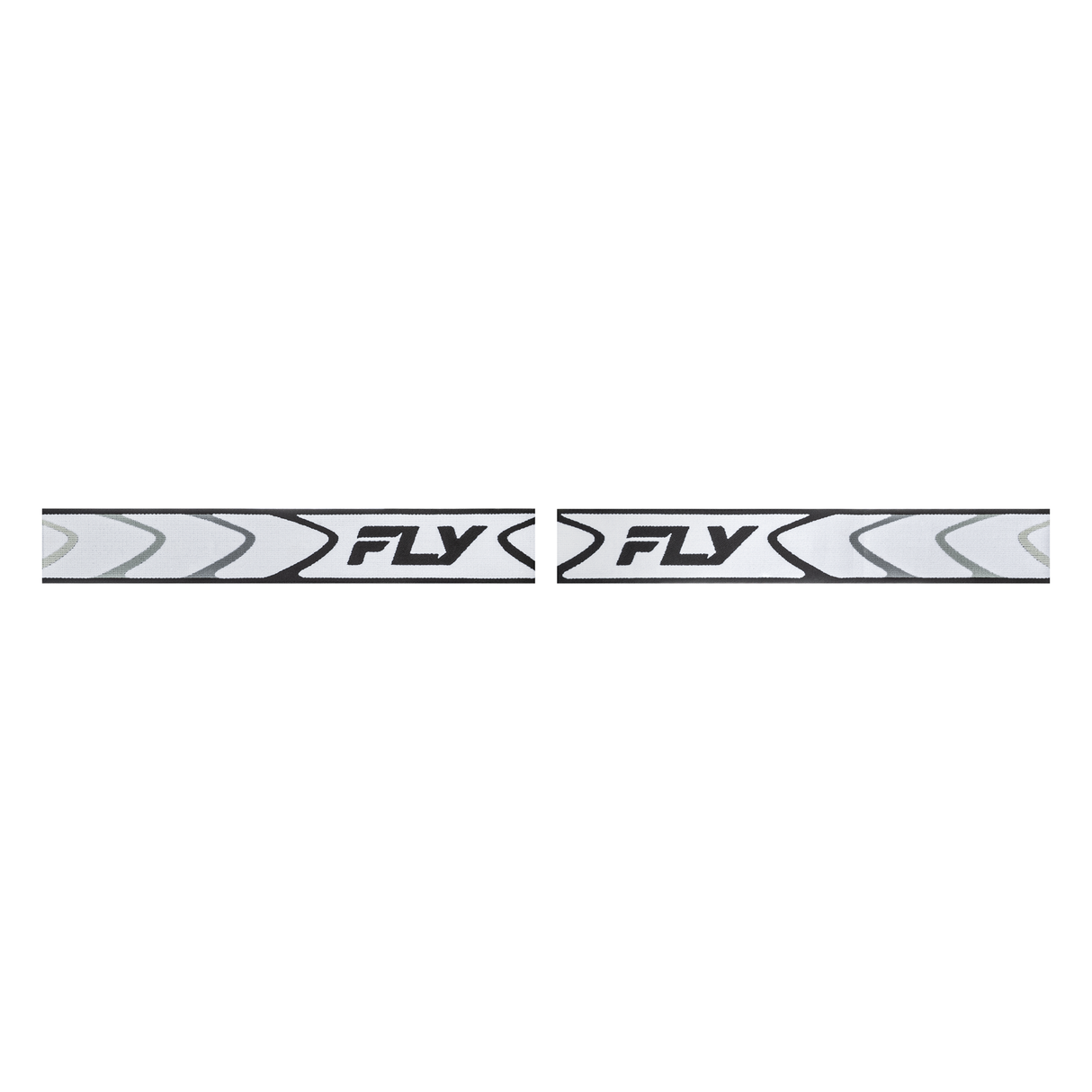 Fly Racing Zone Goggle - White/Black Iridescent Green Mirror Lens