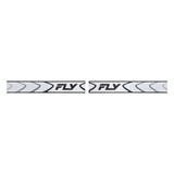Fly Racing Zone Goggle - White/Black Iridescent Green Mirror Lens