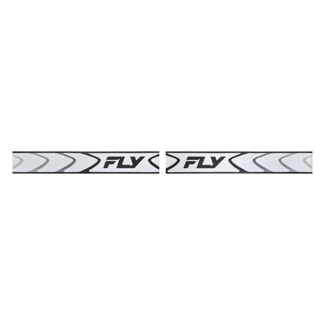 Fly Racing Zone Goggle - White/Black Iridescent Green Mirror Lens
