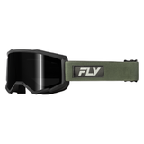 Fly Racing Focus Sand Goggle - Green/Black with Dark Smoke Lens