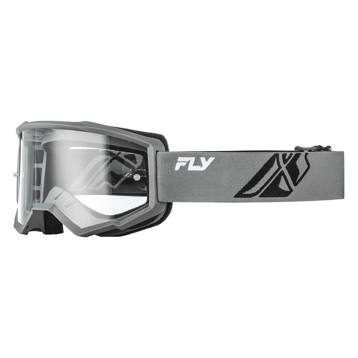Fly Racing Focus Goggle - Grey/Black Clear Lens
