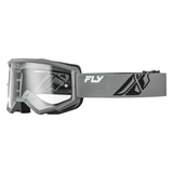 Fly Racing Focus Goggle - Grey/Black Clear Lens