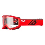 Fly Racing Focus Goggle - Red/Black Clear Lens