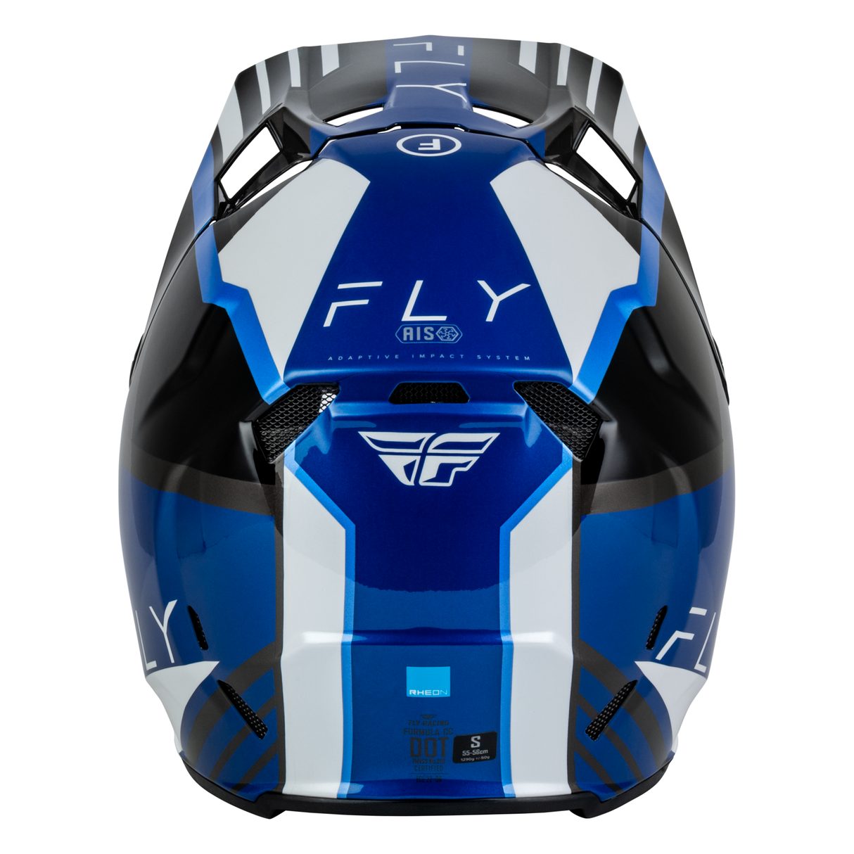 Fly Racing Formula CC Strike Helmet - Black/Blue/Grey/White