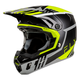 Fly Racing Formula CC Strike Helmet - Grey/Black/Hi-Vis