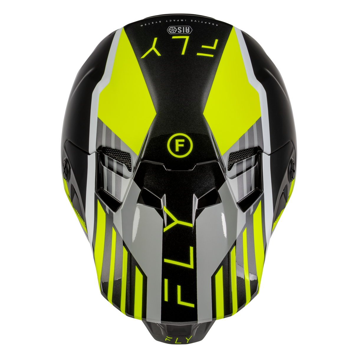 Fly Racing Formula CC Strike Helmet - Grey/Black/Hi-Vis