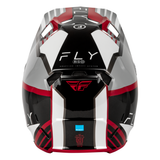 Fly Racing Formula CC Strike Helmet - Grey/Red/Black/White