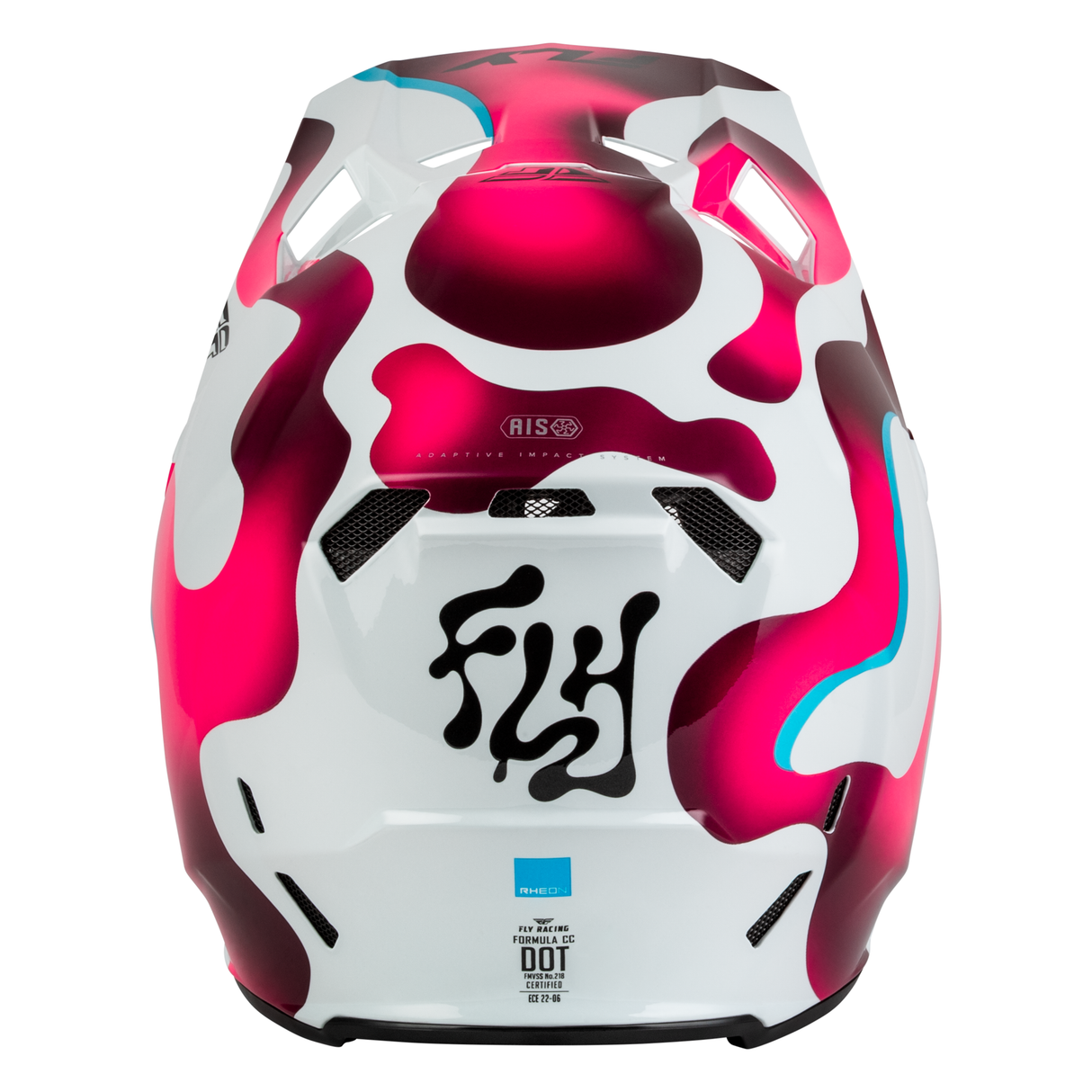 Fly Racing Formula CC Vibe Helmet - White/Pink/Blue