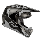 Fly Racing Formula CP Charge Helmet - Black/Grey/Light Grey