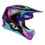 Fly Racing Formula CP Charge Helmet - Black/Purple/Pink/Blue