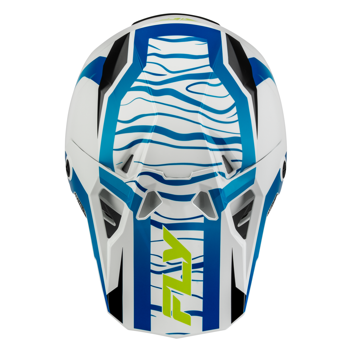 Fly Racing Formula CP Charge Helmet - White/Blue/Black