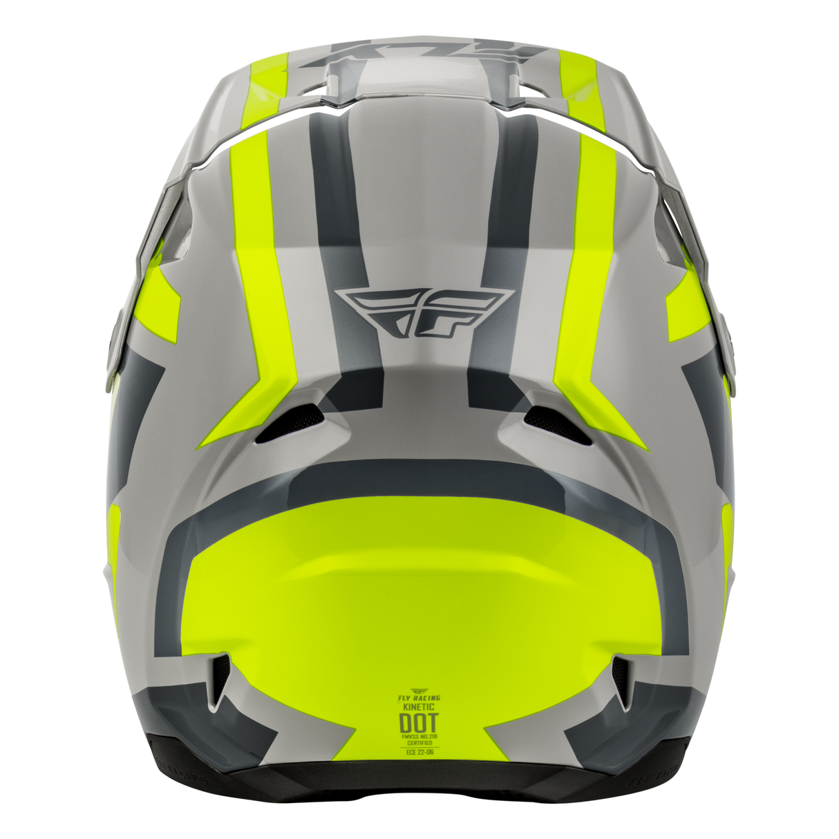 Fly Racing Kinetic Sync Helmet - Grey/Hi-Vis