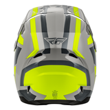 Fly Racing Kinetic Sync Helmet - Grey/Hi-Vis
