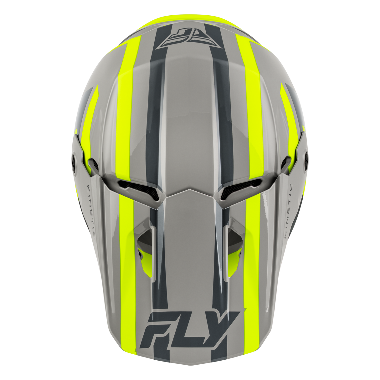 Fly Racing Kinetic Sync Helmet - Grey/Hi-Vis