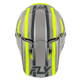Fly Racing Kinetic Sync Helmet - Grey/Hi-Vis