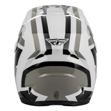Fly Racing Kinetic Sync Helmet - White/Black/Grey