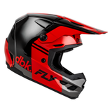 Fly Racing Kinetic DBK 27 Helmet - Black/Red/Grey