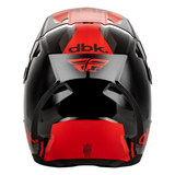 Fly Racing Kinetic DBK 27 Helmet - Black/Red/Grey