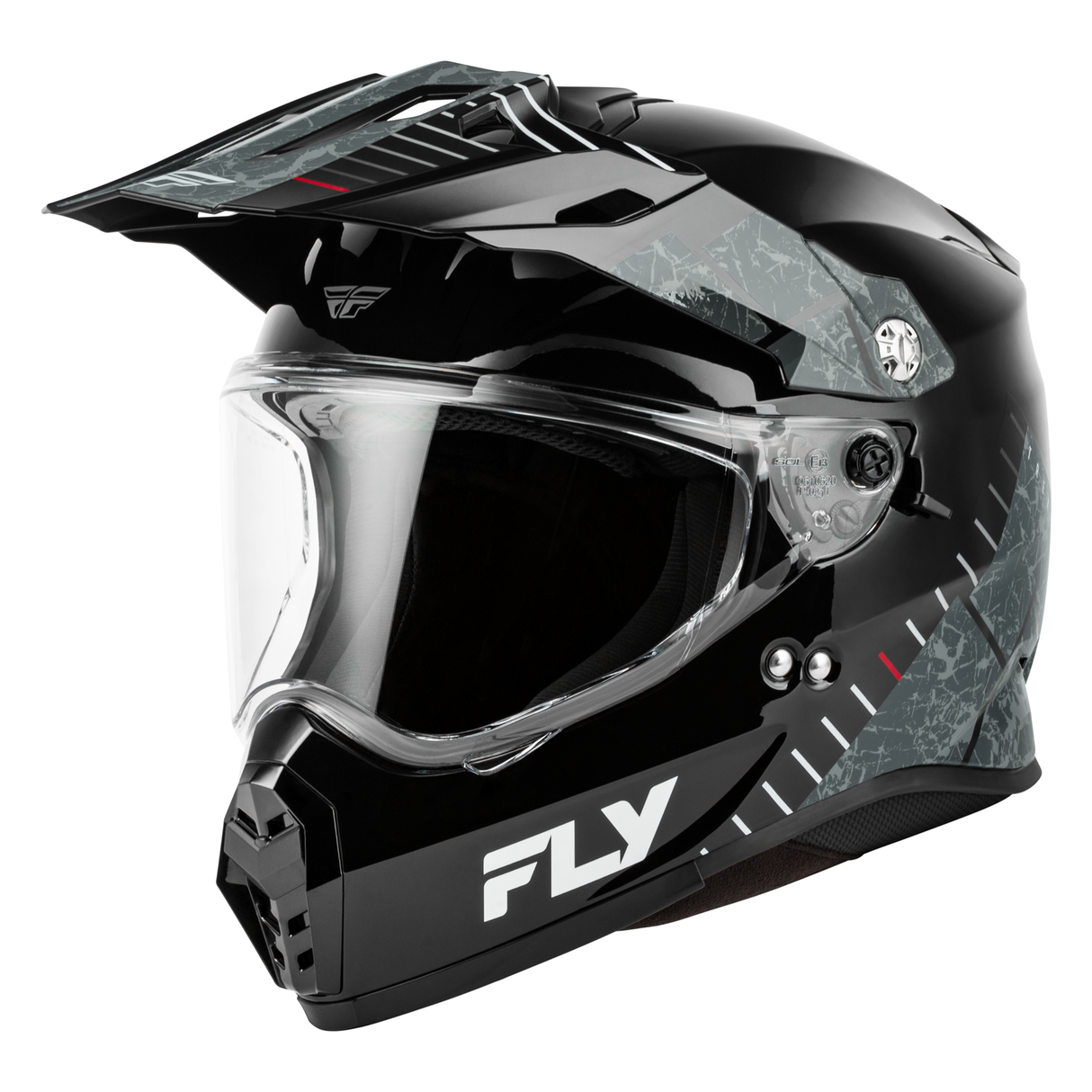 Fly Racing Trekker Helmet - Black/Grey