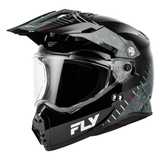 Fly Racing Trekker Helmet - Black/Grey