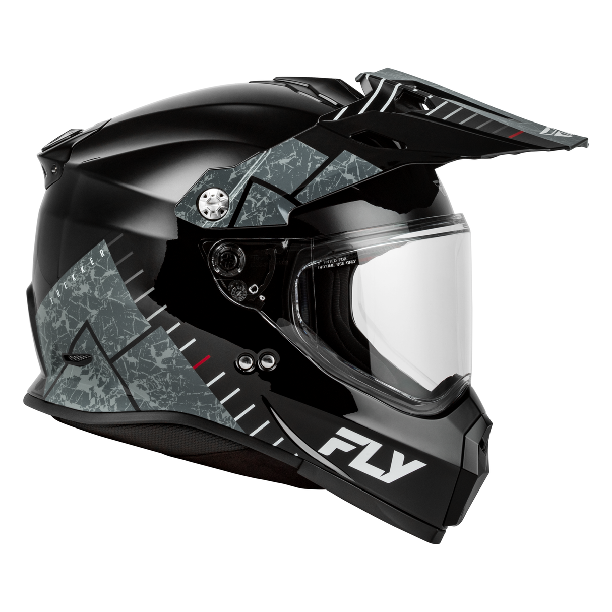 Fly Racing Trekker Helmet - Black/Grey