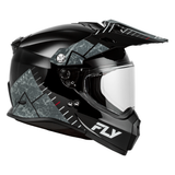 Fly Racing Trekker Helmet - Black/Grey