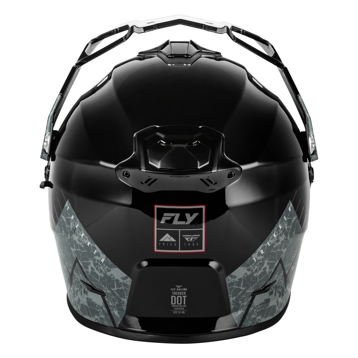 Fly Racing Trekker Helmet - Black/Grey