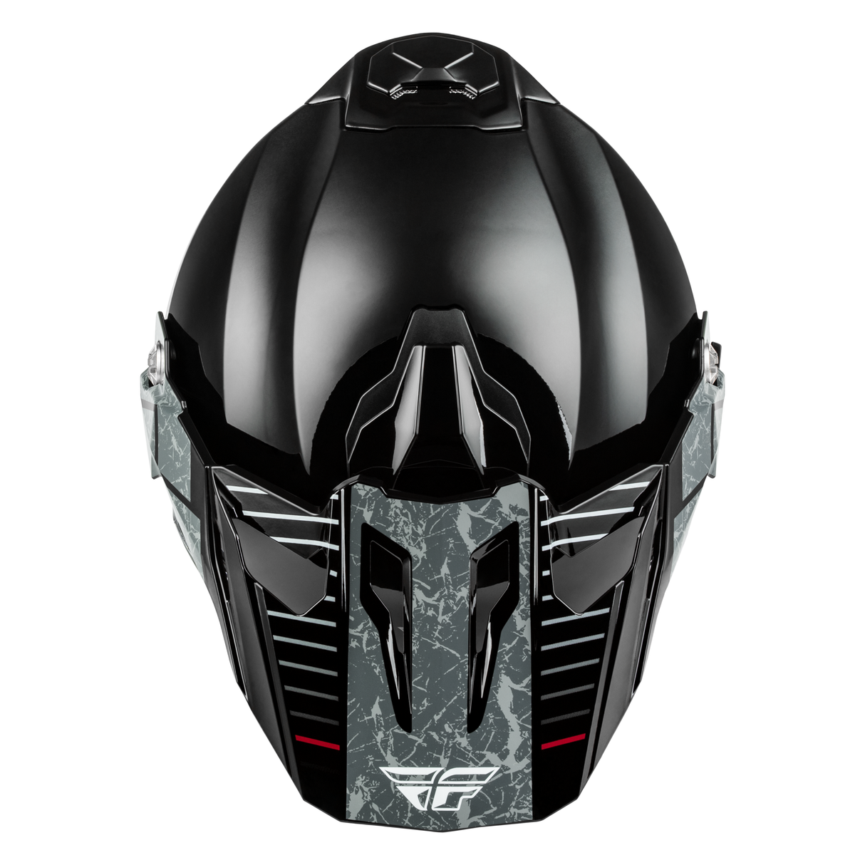 Fly Racing Trekker Helmet - Black/Grey